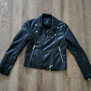 7 for All Mankind Faux Leather Jacket